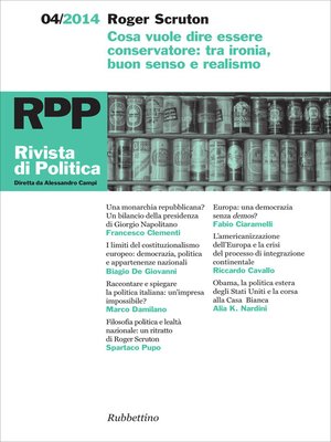 cover image of Rivista di Politica 4/2014